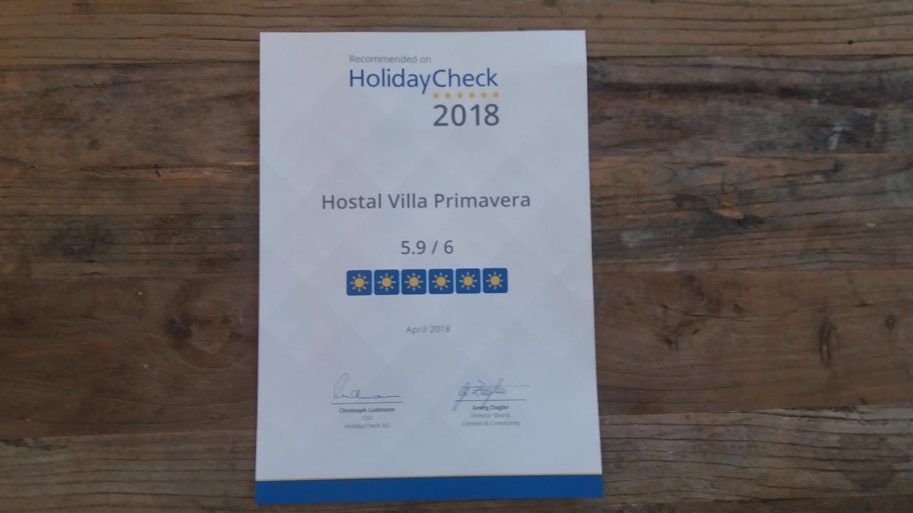 Hostal Villa Primavera Puerto de Sóller Eksteriør bilde